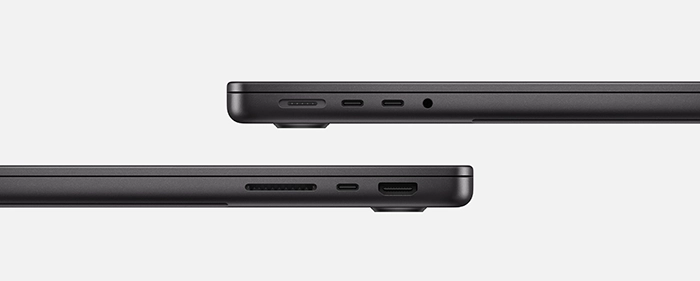 Aansluitingen MaciBook Pro