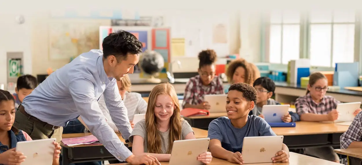 Onderwijskorting - Apple in de klas