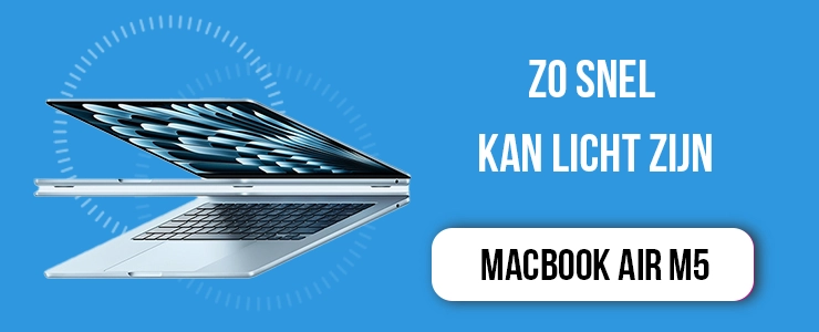 De nieuwe MacBook Air 13-inch M5 - nu verkrijgbaar bij Upgreatest