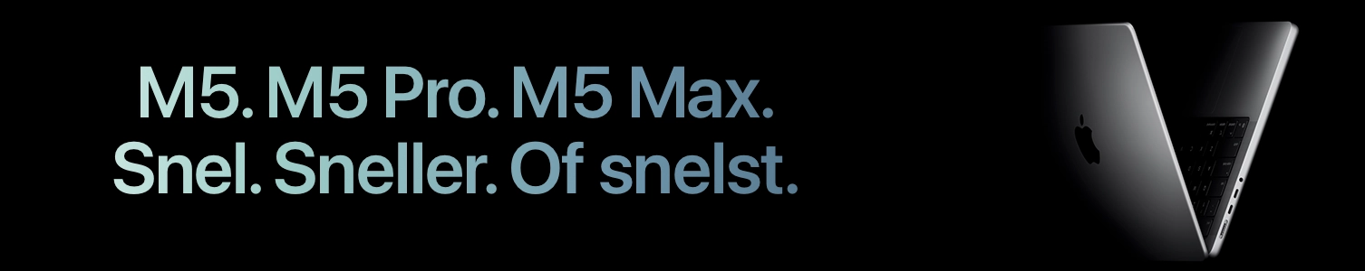 De nieuwe MacBook Pro 14-inch - nu met M5 Pro & M5 Max