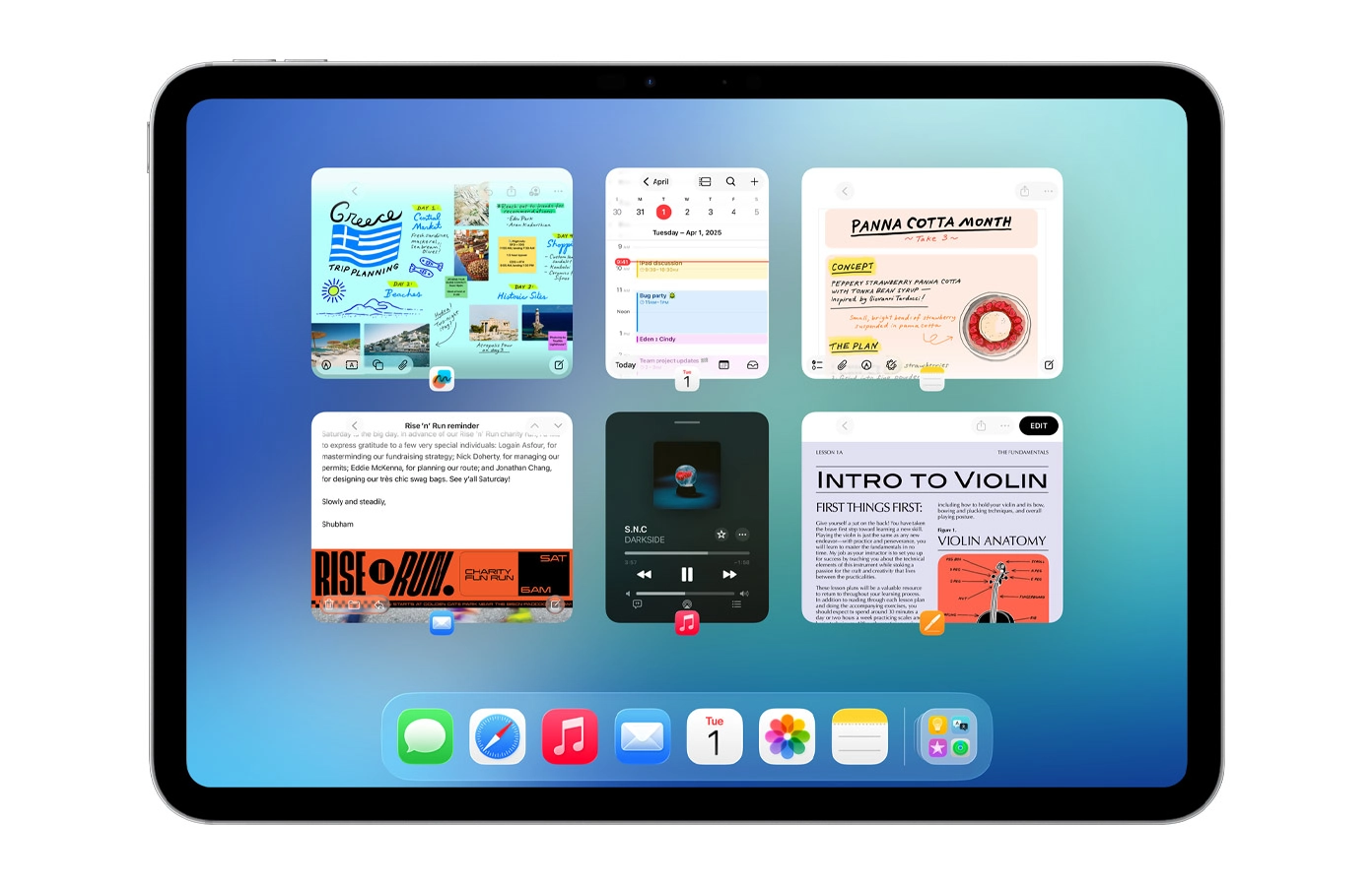 Vensters in iPadOS 26