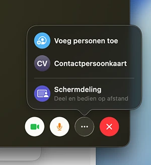 FaceTime gebruiken