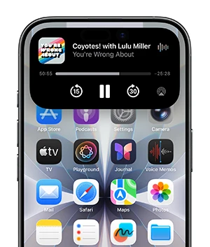 Het Dynamic Island vind je alleen op de iPhone 17
