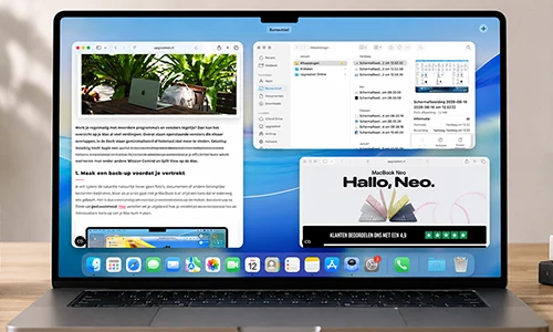 Meer overzicht en efficiënter werken met Split View op de Mac