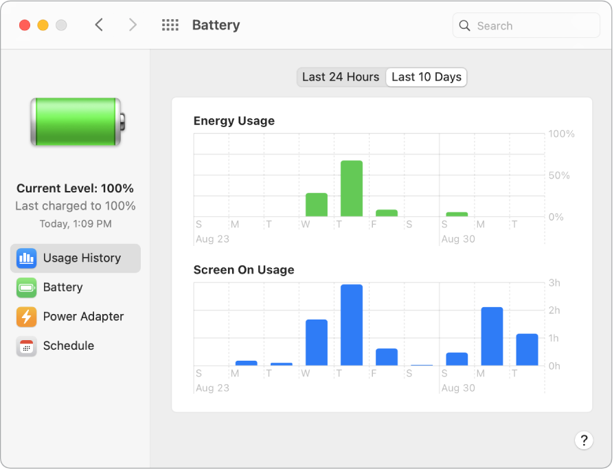 MacBook batterij diagnose