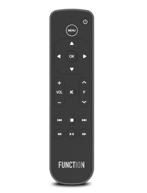 Function101 - Button Remote voor Apple TV