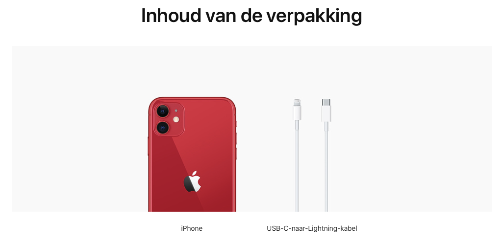 iPhone 11 - 128 GB - (PRODUCT) Red (Nieuw)