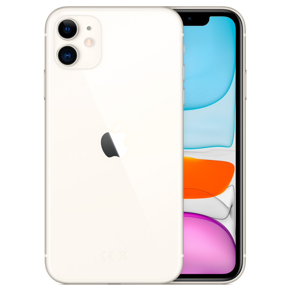 iPhone 11 - 64 GB - Wit (Nieuw)