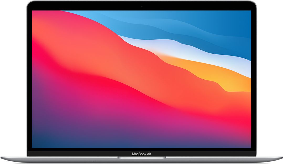 13-inch MacBook Air - Zilver - Apple M1‑chip met 8‑core CPU en 7‑core GPU - 8 GB RAM - 250 GB opslag - Twee (USB‑C) Thun...